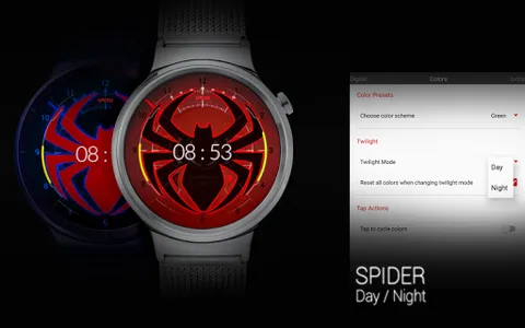 SPIDER - Watch Face screenshot 3