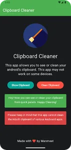 Clipboard Cleaner screenshot 0