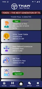 Thaw Token screenshot 0