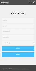 e-daybook screenshot 2