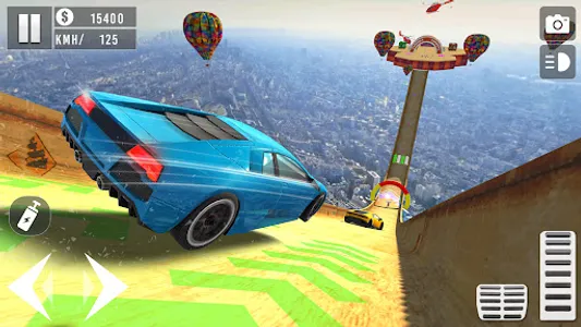 Mega Ramp Stunt Car Driver 3D screenshot 7