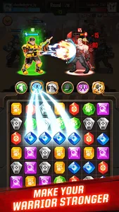 The Wasted Lands: Match-3 RPG screenshot 1