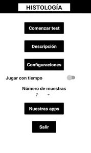 Test Histología screenshot 1