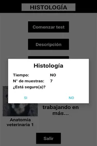 Test Histología screenshot 2