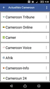 Actualités Cameroun screenshot 0