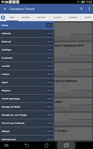 Actualités Cameroun screenshot 10