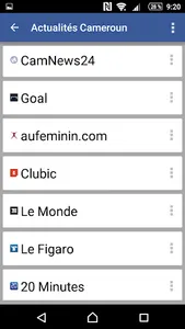 Actualités Cameroun screenshot 2