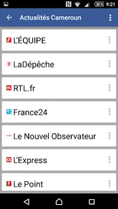 Actualités Cameroun screenshot 3
