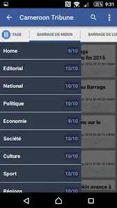 Actualités Cameroun screenshot 5