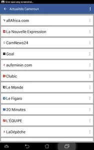 Actualités Cameroun screenshot 8