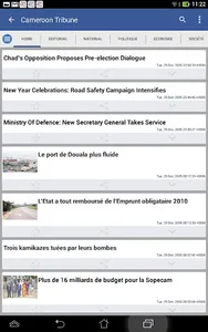 Actualités Cameroun screenshot 9