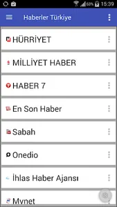 Haberler Türkiye screenshot 0