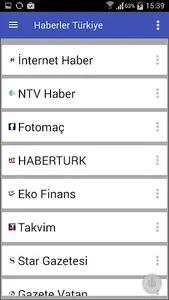 Haberler Türkiye screenshot 2