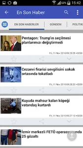 Haberler Türkiye screenshot 3
