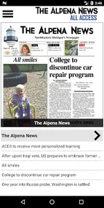 The Alpena News All Access screenshot 0