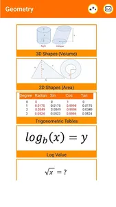 Area and Volume Calculator screenshot 0