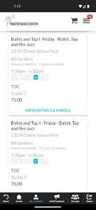 Theater Dance Center screenshot 3