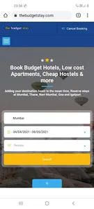 TheBudgetStay screenshot 1