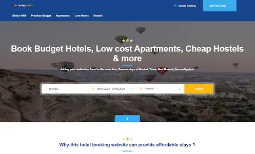 TheBudgetStay screenshot 12
