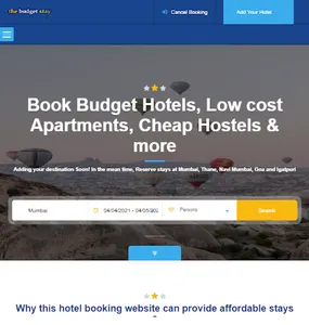 TheBudgetStay screenshot 2
