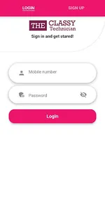 The classy technician app screenshot 0