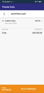 Thedal Eats : Food and Grocery screenshot 2