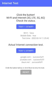 Internet And Network Test screenshot 2
