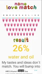 Name Match Love TestCalculator screenshot 8