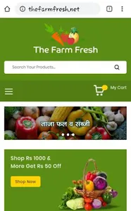The Farm Fresh - Vegetables &  screenshot 0