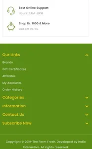 The Farm Fresh - Vegetables &  screenshot 1
