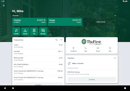 The First Bank Mobile screenshot 5