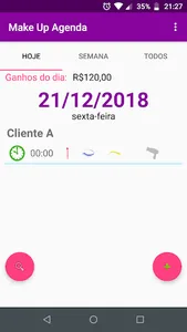 Make Up Agenda - Calendar for  screenshot 0