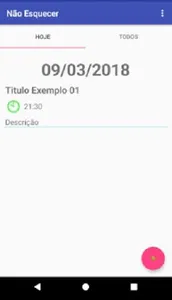 Não Esquecer - Lembrete Fácil screenshot 1