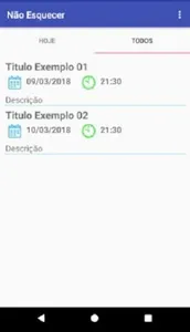 Não Esquecer - Lembrete Fácil screenshot 2