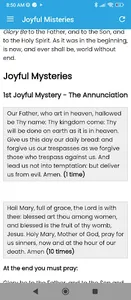 Holy Rosary Prayer Guide screenshot 1