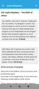 Holy Rosary Prayer Guide screenshot 2