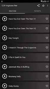 CCR ringtones screenshot 5