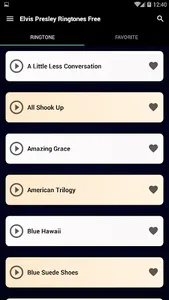 Ringtones Elvis Presley screenshot 6