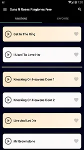 Guns N Roses Ringtones screenshot 3