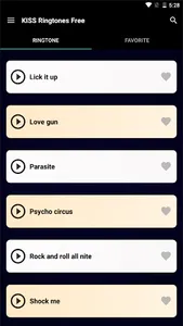 KISS Ringtones screenshot 3