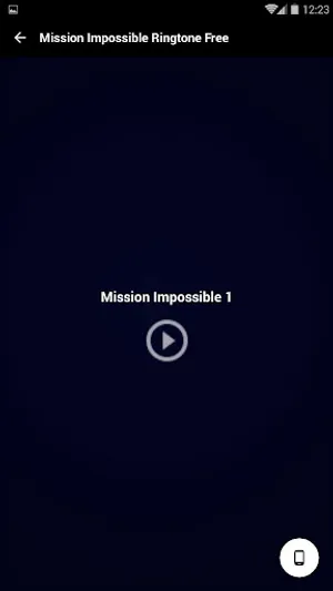 ringtone mission impossible screenshot 5