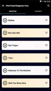Pink Floyd Ringtones screenshot 5