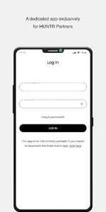 The HUNTR: Partner Portal screenshot 0