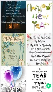 New Year Greetings Photo & Wal screenshot 15