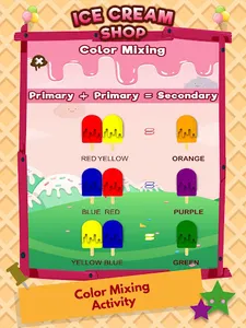 Learning Colors Ice Cream Shop screenshot 2