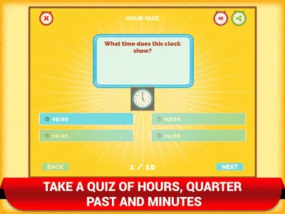 Learning Clock Math Time Game screenshot 1