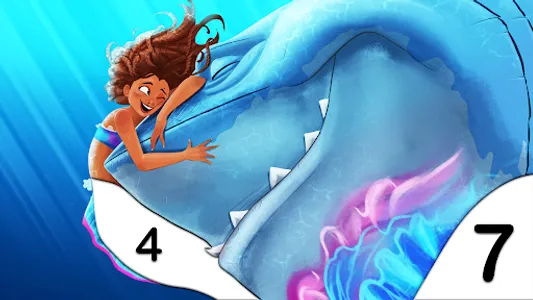 The Little Mermaid: Color Game screenshot 3