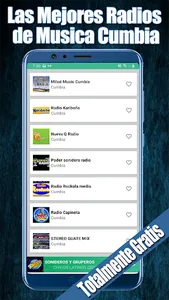 Musica Cumbias screenshot 5