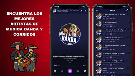 Musica Banda y Corridos screenshot 2