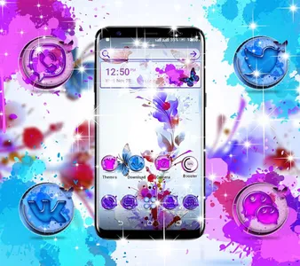 Butterfly Launcher Theme screenshot 0